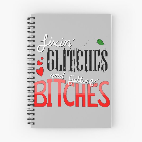 Item preview, Fixin' Glitches and Getting Bitches designed and sold by MaddeMichael.