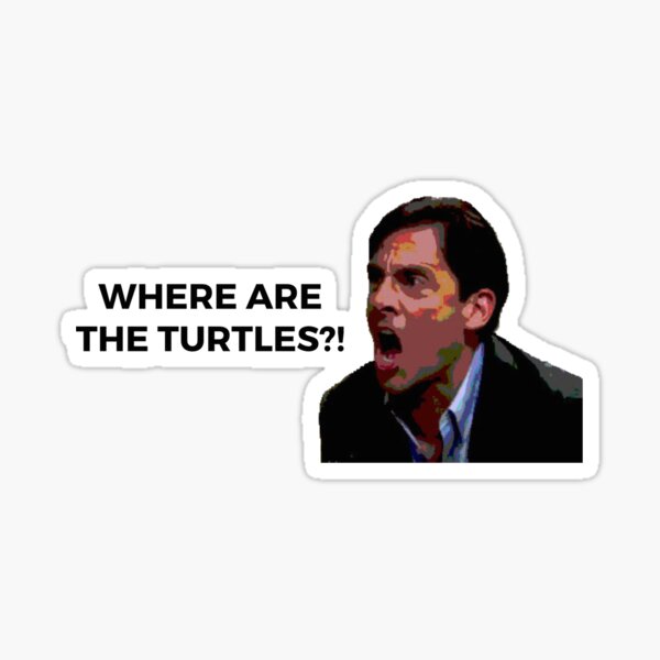 Item preview, Where Are The Turtles - The Office designed and sold by jeannieripley.