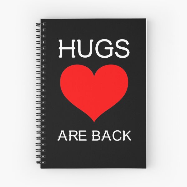 Item preview, Hugs Are Back Big Red Heart designed and sold by HppyStrngHelthy.