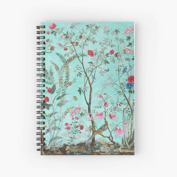 A5 Spiral Notepad Andalucia Print, Spiral Notebook A5