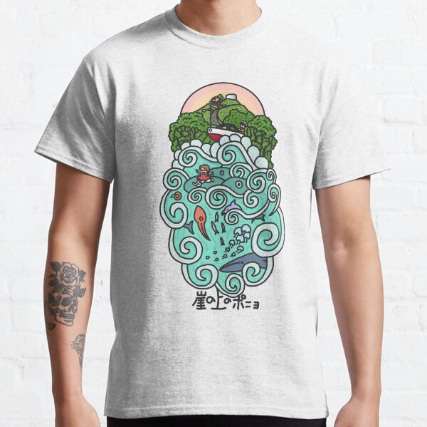 On The Cliff By The Sea Classic T-Shirt