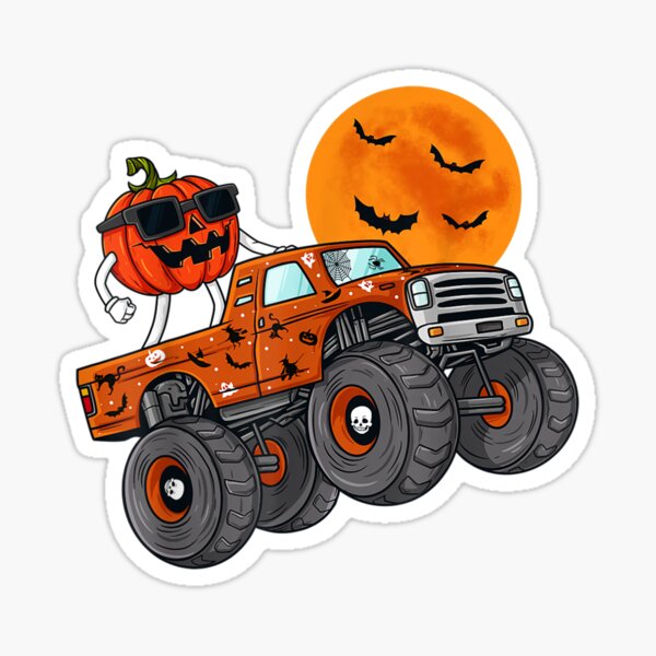 Monster Truck Stickers Redbubble