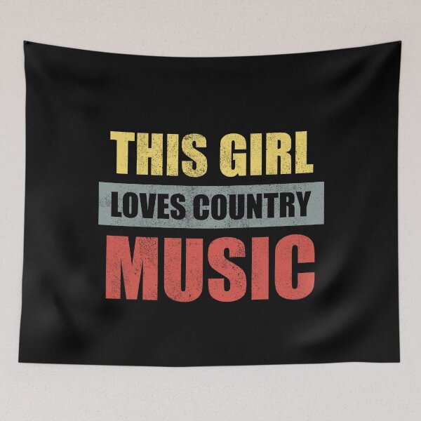 Item preview, This Girl Loves Country Music designed and sold by Avishy.