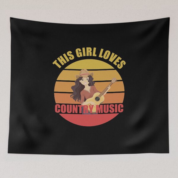 Item preview, This Girl Loves Country Music, With Sunset designed and sold by Avishy.