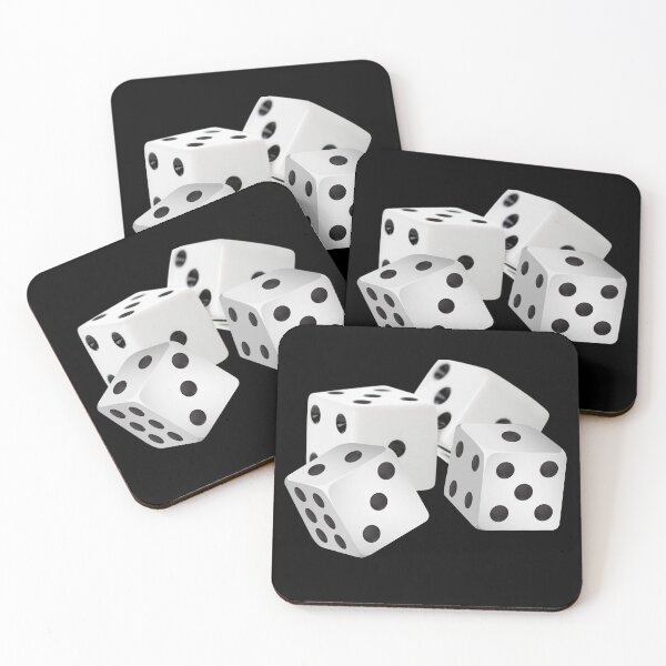 Item preview, Games Dice Fun 3D Gaming Throwing Dice with Number Dots designed and sold by luvvvvvit.