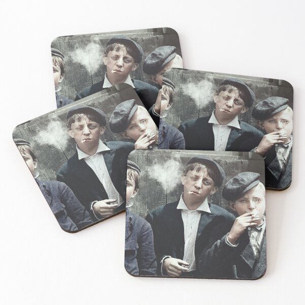 Item preview, Children take a break selling Newspapers to smoke designed and sold by liamwelch.