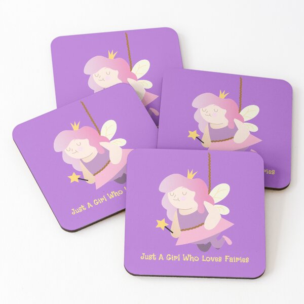 Item preview, JUST A GIRL WHO LOVES FAIRIES  designed and sold by RetroPlaceee.