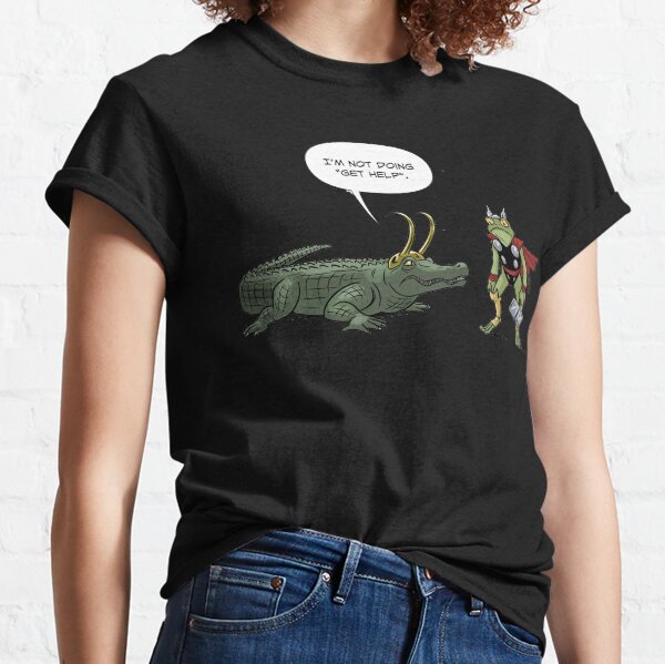 croki loki,alligator loki,loki crocodile,alligator loki funko pop Classic T-Shirt