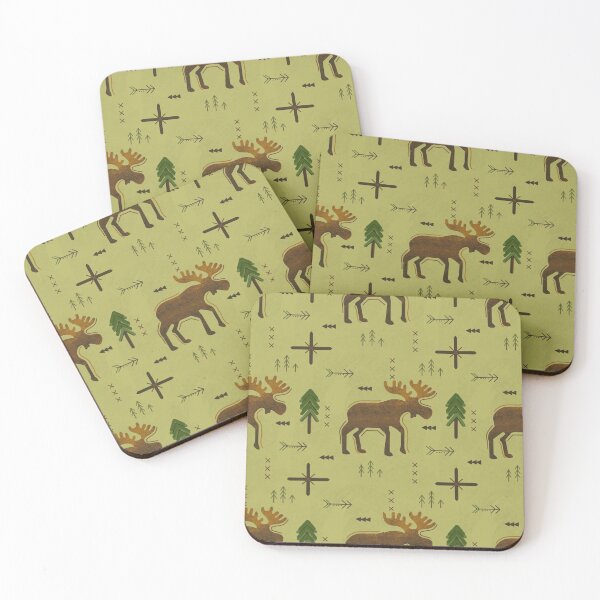 Item preview, Moose Pattern designed and sold by -sab.