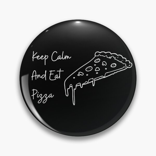 Item preview, Keep Calm And Eat Pizza designed and sold by HasnaanMohsin.