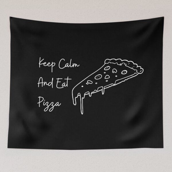 Item preview, Keep Calm And Eat Pizza designed and sold by HasnaanMohsin.