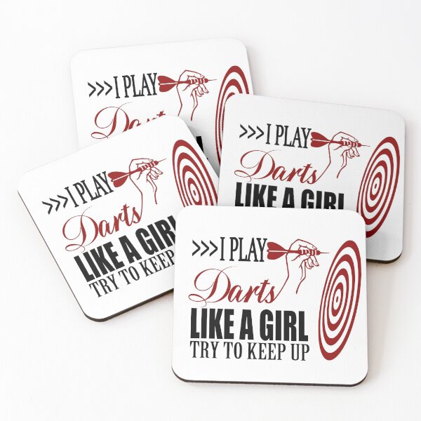Item preview, I Play darts, girl quote designed and sold by winniwinston.