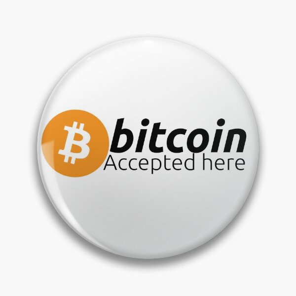 Item preview, Bitcoin Accepted Here T-Shirt, Bitcoin Shirt - Bitcoin Orange Logo - Cryptocurrency Tee, Blockchain - Cryptochips designed and sold by ThirTee.
