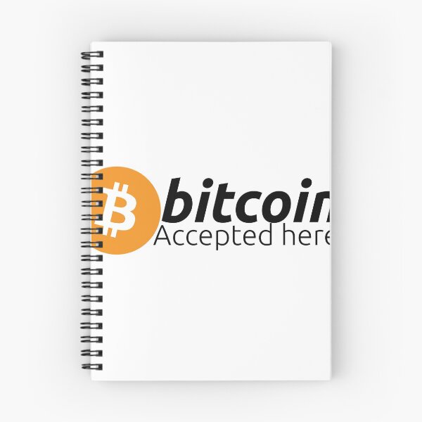 Item preview, Bitcoin Accepted Here T-Shirt, Bitcoin Shirt - Bitcoin Orange Logo - Cryptocurrency Tee, Blockchain - Cryptochips designed and sold by ThirTee.