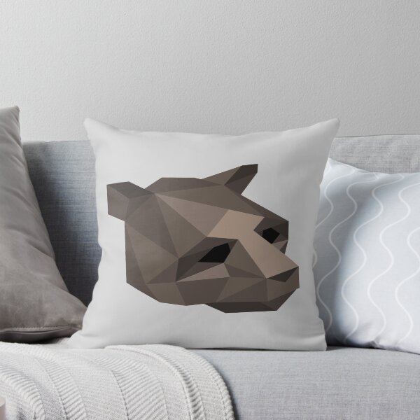Item preview, Low Poly Brown Bear designed and sold by McBethAllen.