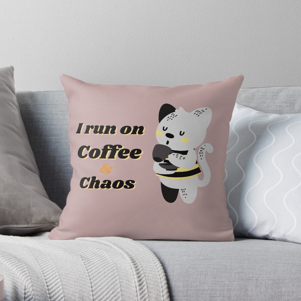 Item preview, Throw Pillow designed and sold by Kokumbertees.