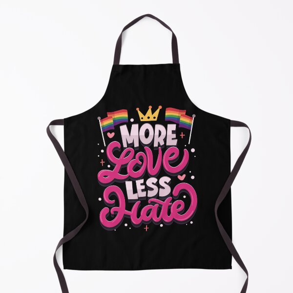 Item preview, More LOVE Less HATE - LGBT Pride Support - LGBTQIA designed and sold by anziehend.
