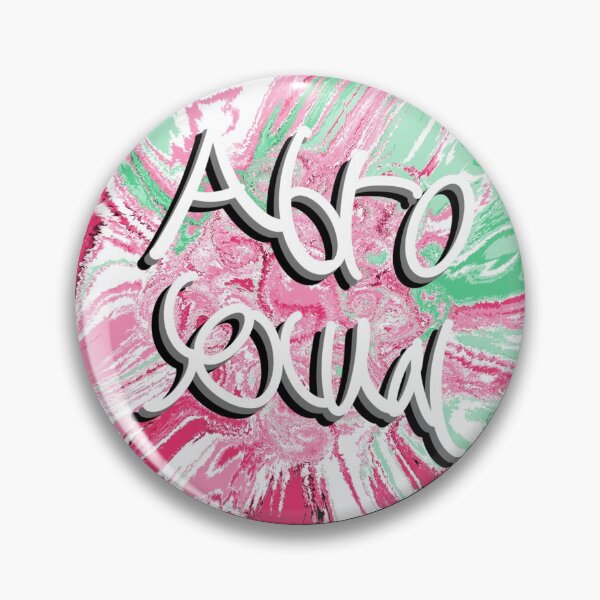 Item preview, Abrosexual pin design (and stickers) designed and sold by CrossedPaws.