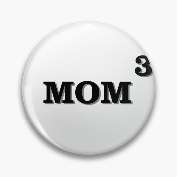 Artikelvorschau, Mama Mama Mama Mutter von drei Geschenk Schwangerschaftsmitteilung entworfen und verkauft von LusterCraft.