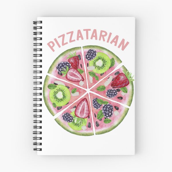 Item preview, Pizzatarian,fruit pizza,kiwi,watermelon,strawberry,blackcurrant watercolour summer design designed and sold by MiloHarris.