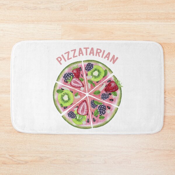 Item preview, Pizzatarian,fruit pizza,kiwi,watermelon,strawberry,blackcurrant watercolour summer design designed and sold by MiloHarris.