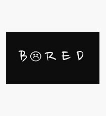 BORED logo Photographic Print