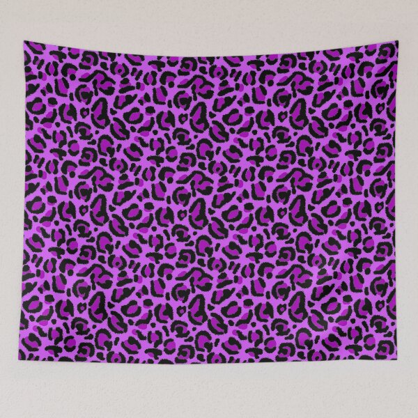 Item preview, Purple Y2K Aesthetic Leopard Print designed and sold by Julie Erin Designs.