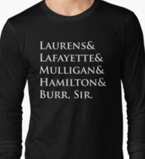 Hamilton-Namen Langarmshirt
