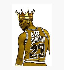Michael "Air" Jordan - King Photographic Print