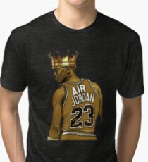 Michael "Air" Jordan - King Tri-blend T-Shirt