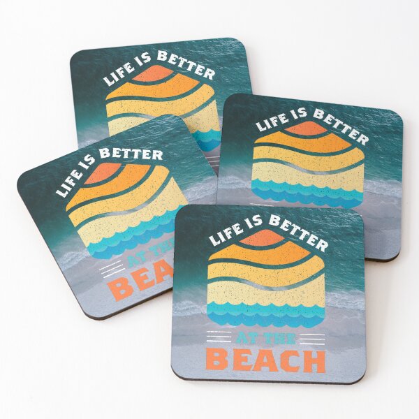 Item preview, Life is better at the beach designed and sold by IAmWomanstore.