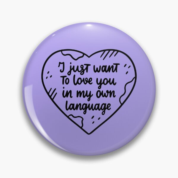 Item preview, I just want to love you designed and sold by letterbrighter.