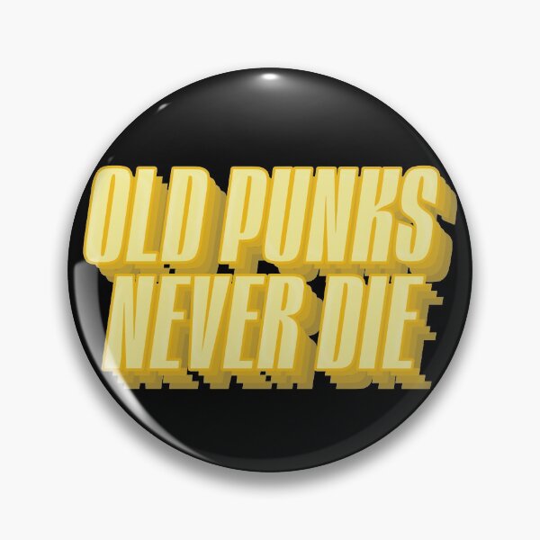 Item preview, Old Punks Never Die designed and sold by NuarzDesign.