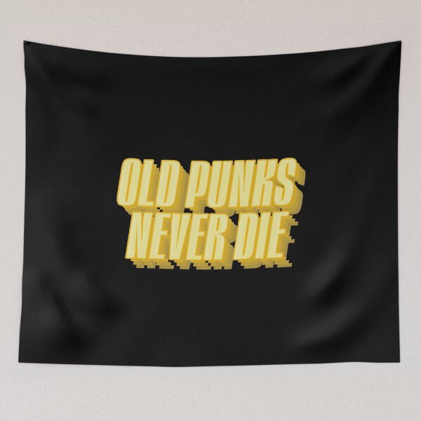 Item preview, Old Punks Never Die designed and sold by NuarzDesign.