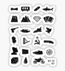50 Years of James Bond Sticker