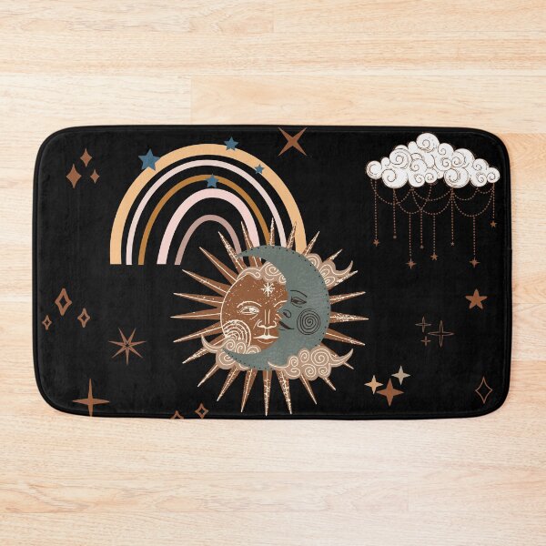 Item preview, sun and moon celestial bohemian art designed and sold by cutecrazytshirt.