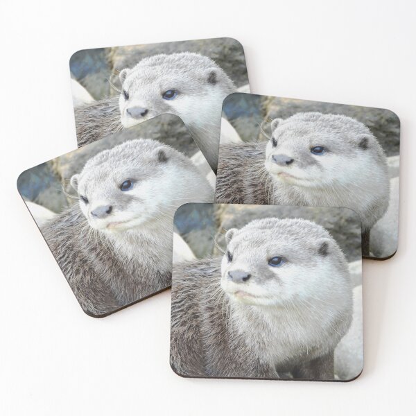 Item preview, An Adorable Asian Short Claw Otter designed and sold by Karen Thomson.