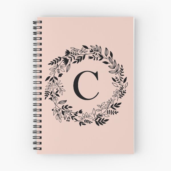 Item preview, Letter C with Floral Wreath - Initial C - Monogram Art designed and sold by thelustrous.
