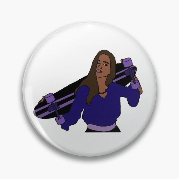 Item preview, Longboarder Skater Dark Purple Female designed and sold by Mghoward19.