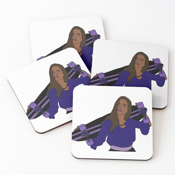 Item preview, Longboarder Skater Dark Purple Female designed and sold by Mghoward19.