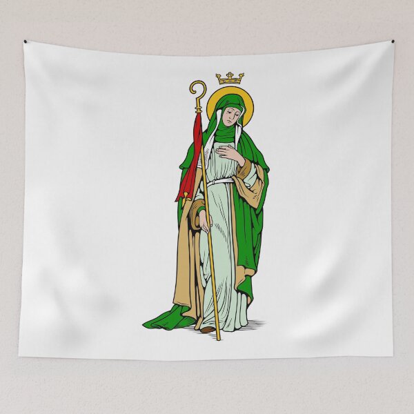 Item preview, ST GERTRUDE THE GREAT (2) designed and sold by CatholicSaints.