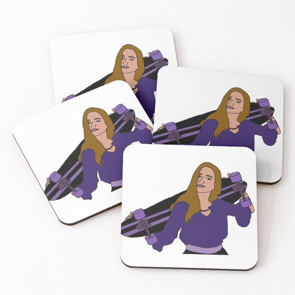 Item preview, Longboarder Skater Light Purple Female designed and sold by Mghoward19.