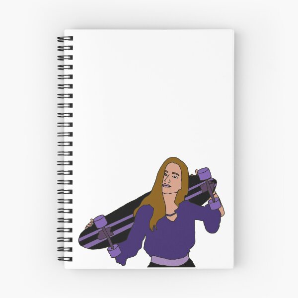 Item preview, Patinador Longboarder Morado Claro Mujer designed and sold by Mghoward19.