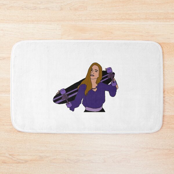 Item preview, Longboarder Skater Light Purple Female designed and sold by Mghoward19.