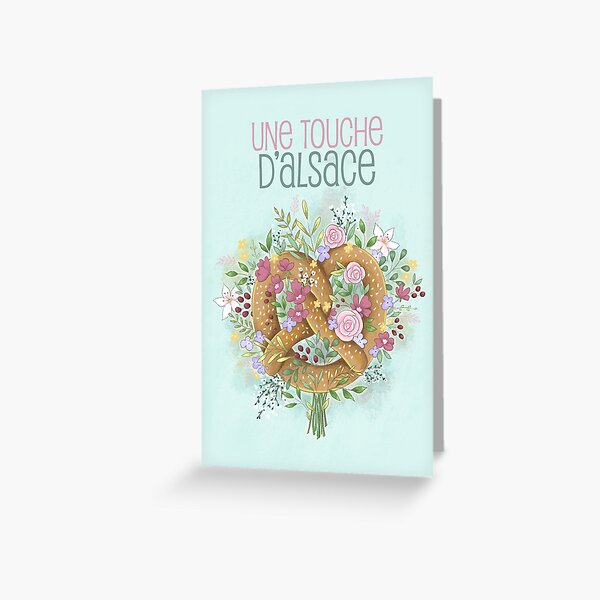 A touch of Alsace Greeting Card