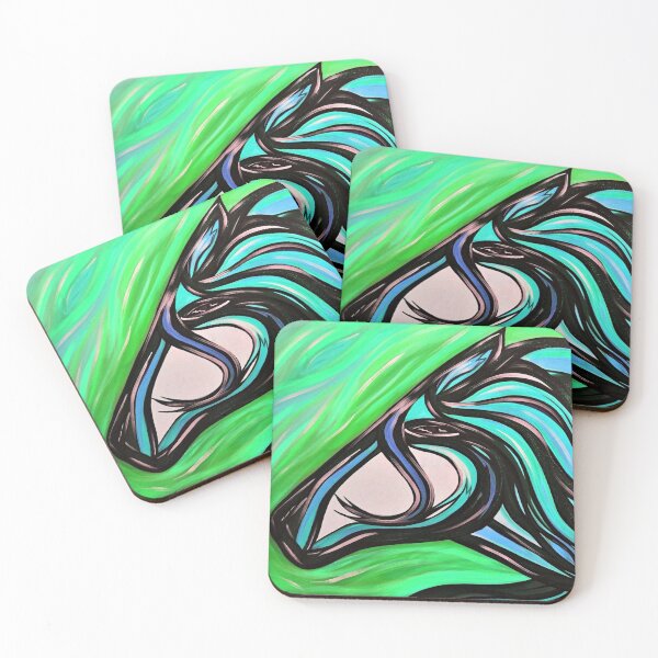 Item preview, Turquoise Horse and a Green Sky designed and sold by KR Art Studio.