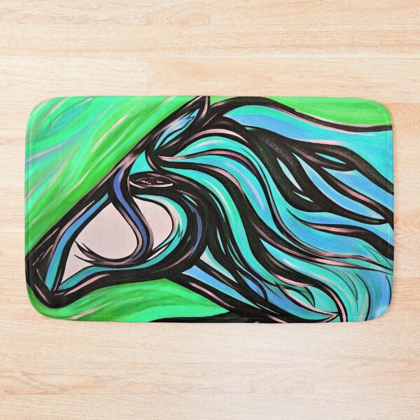 Item preview, Turquoise Horse and a Green Sky designed and sold by KR Art Studio.