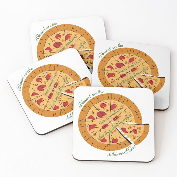 Item preview, Blessed are the pizza-makers designed and sold by Hoskins Family Designs.