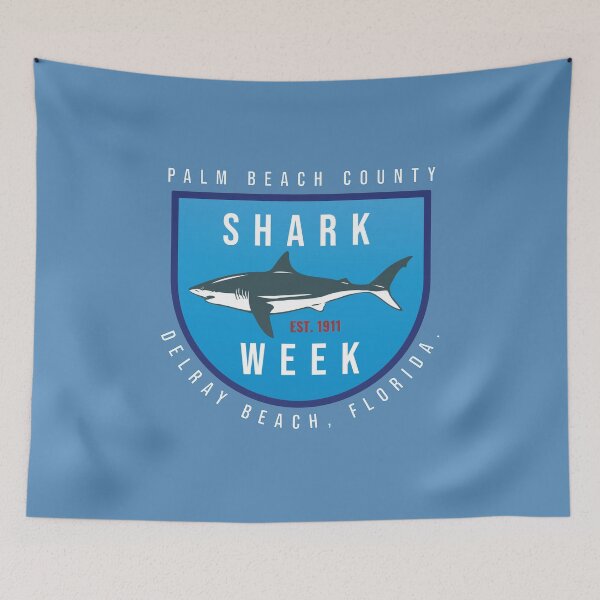 Item preview, Shark Week, Delray Beach designed and sold by DochertyStudios.