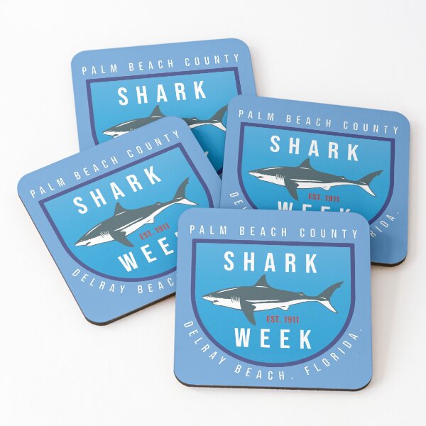 Item preview, Shark Week, Delray Beach designed and sold by DochertyStudios.